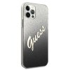Guess GUHCP12LPCUGLSBK iPhone 12 Pro Max6,7 czarny/black hardcase Glitter Gradient Script